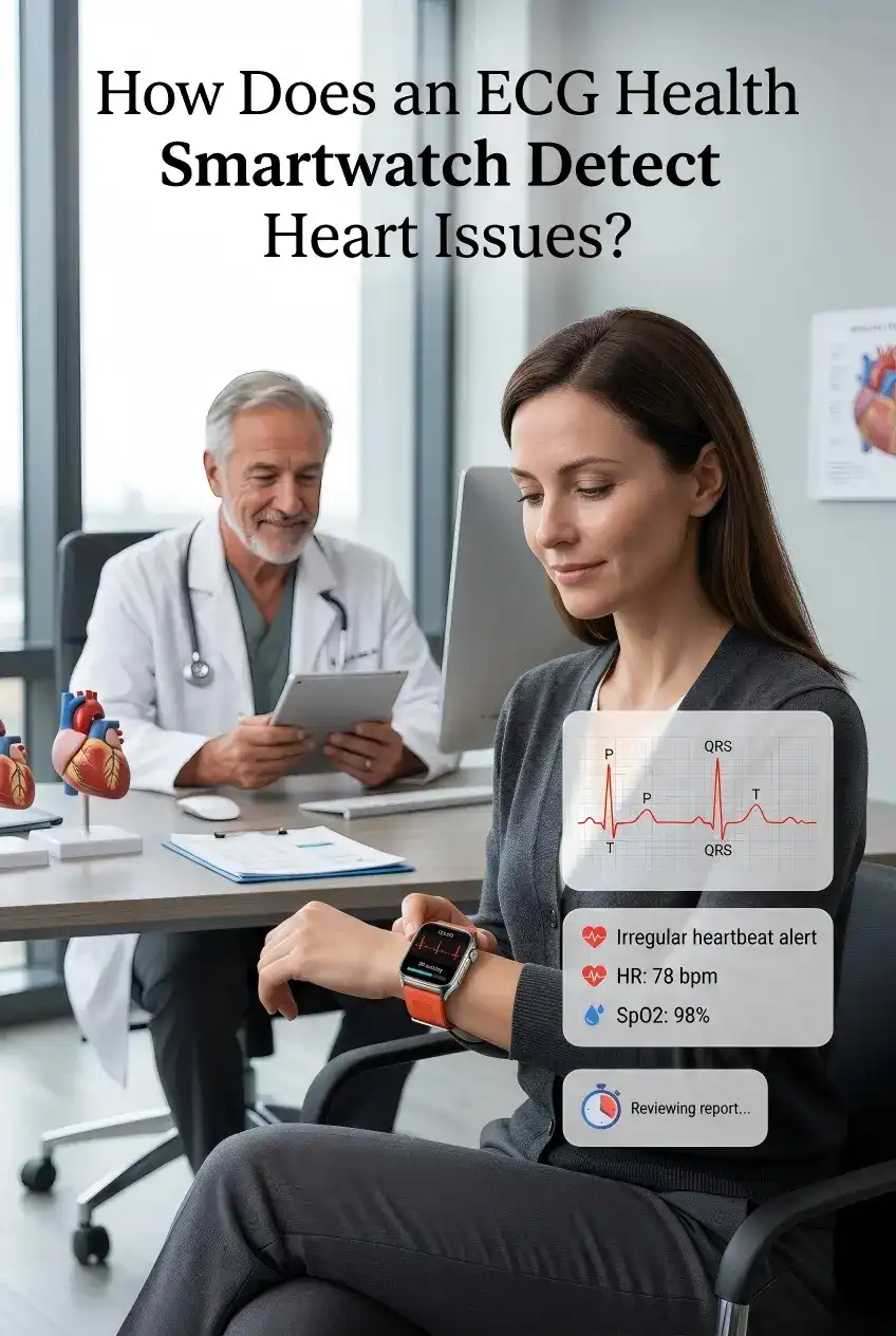 How Does an ECG Health Smartwatch Detect Heart Issues?